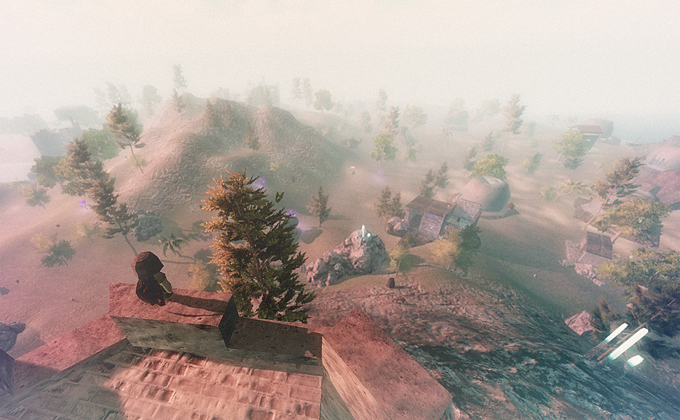 3571 project landscape castle sunset chateau paysage coucher soleil level design frappa