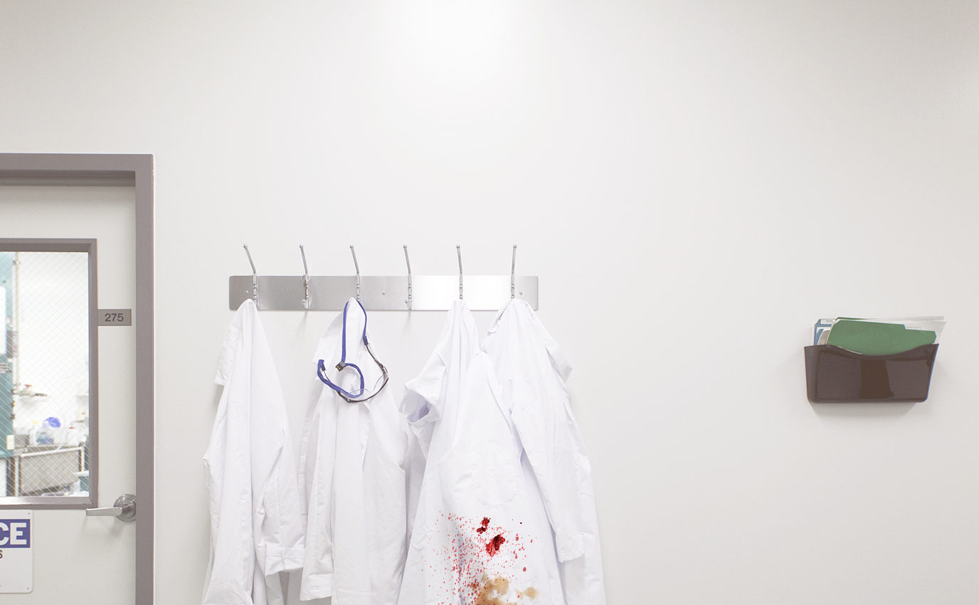 discovery digital ad horror lab science blood idea creative activation publicite frappa