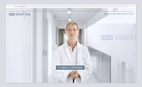 discovery website video experience lab on human welcome bienvenue frappa small