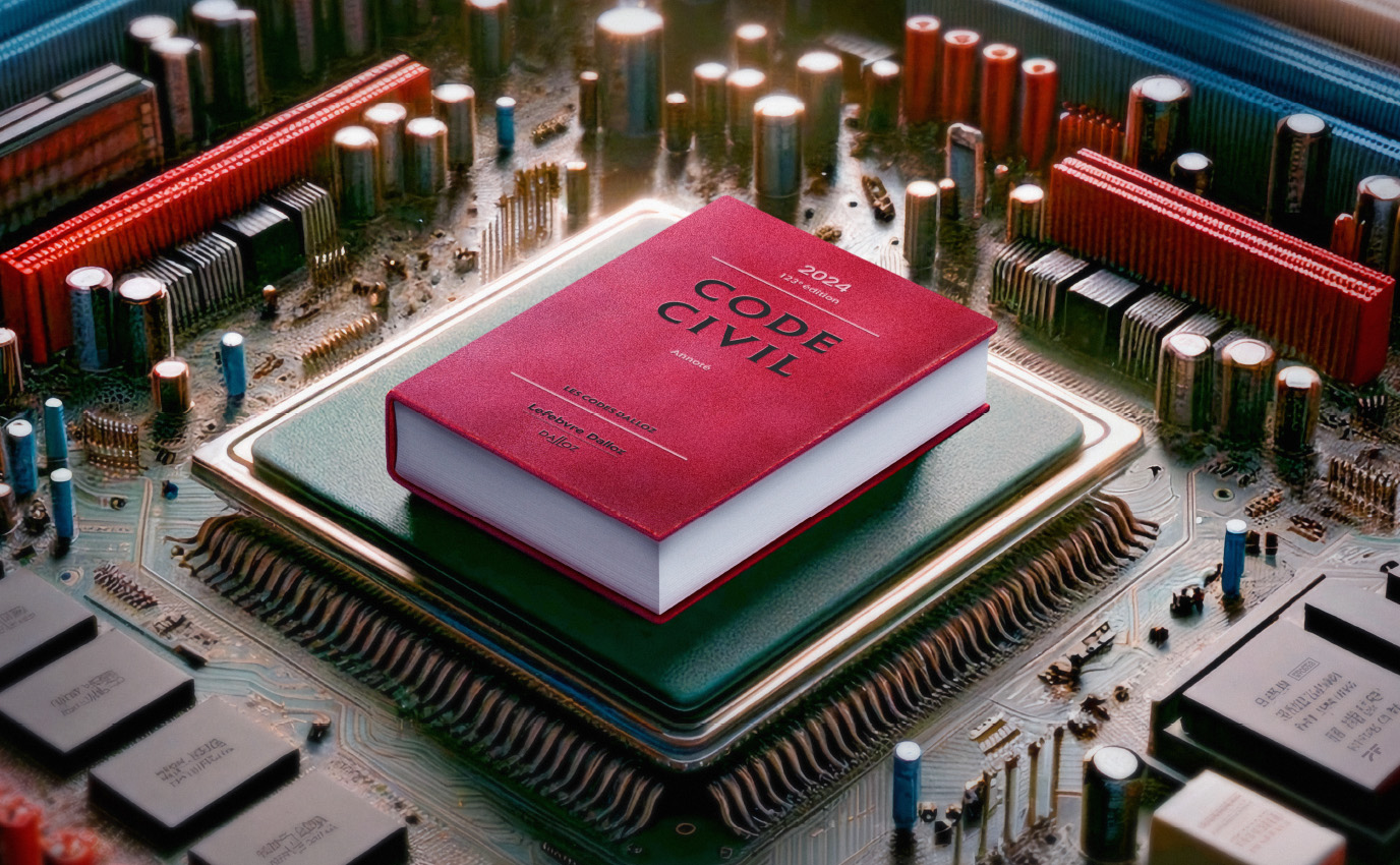 lefebvre code civil ia photo creative concept production frappa