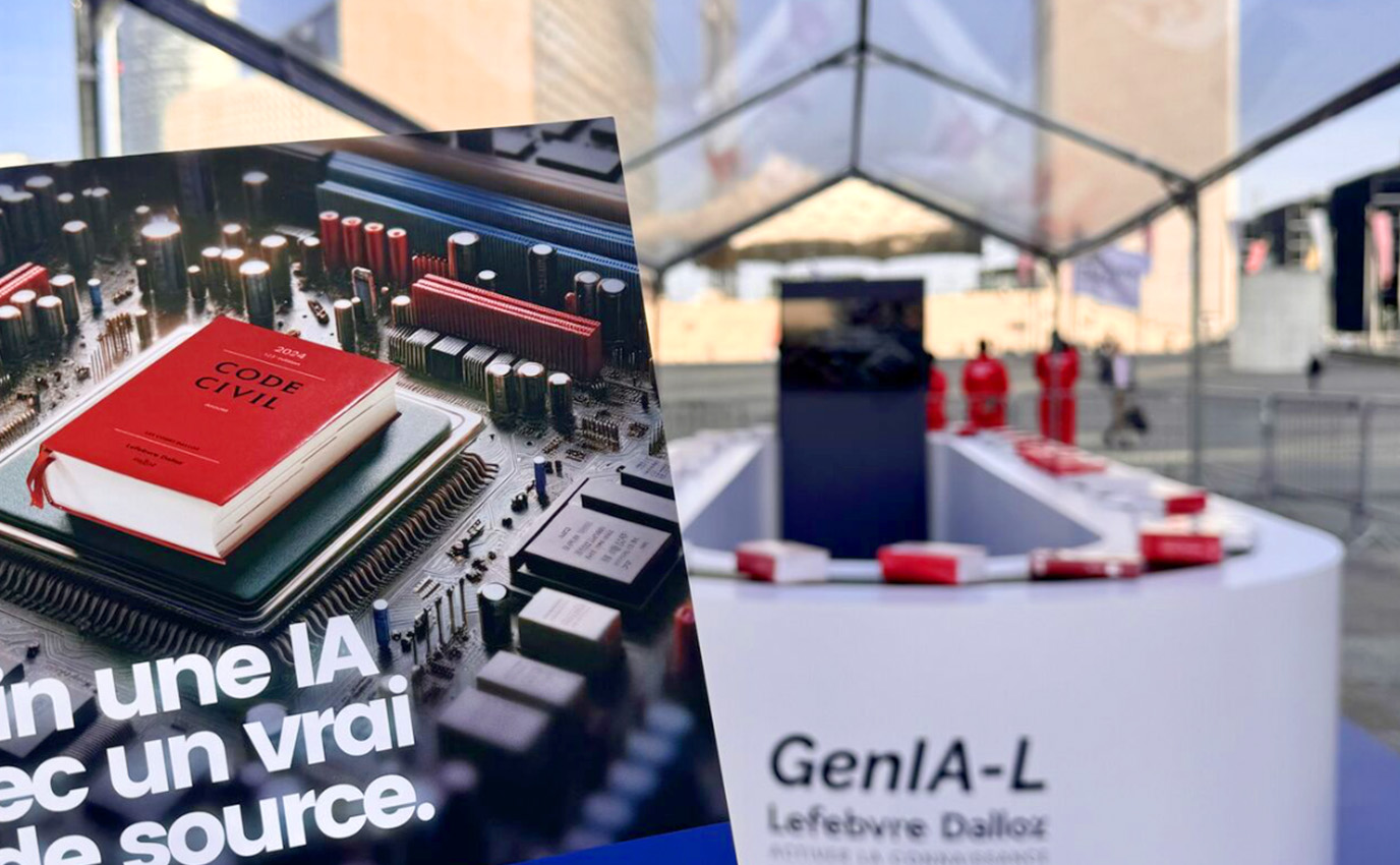 lefebvre code ia publicite activation stand poster affiche frappa